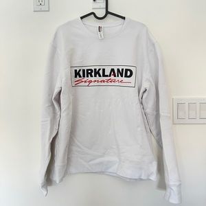 Kirkland Signature Unisex Logo Crewneck, Women Sizes